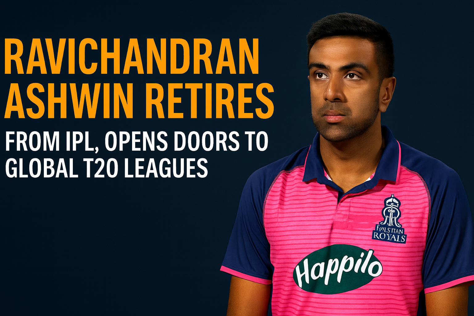 Ravichandran Ashwin Announces Retirement from IPL After 17 Glorious Years